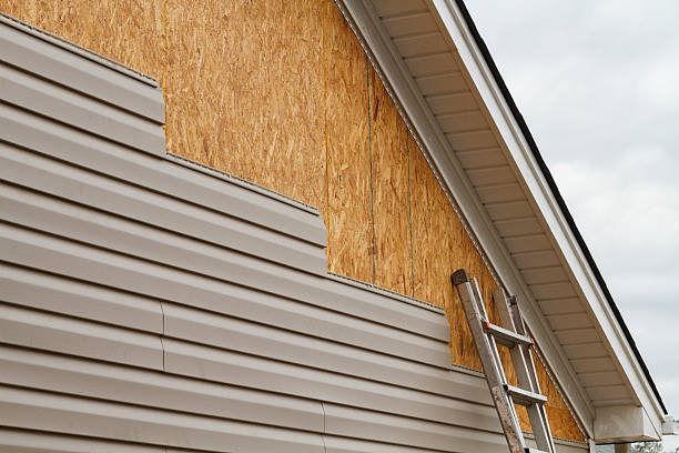 Professional Storm Damage Siding Repair technician working in Newport, KY